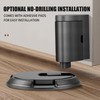 VACNEA Windproof Door Stopper, Mechanical Heavy Duty Adjustable Height Door