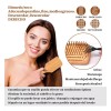 Mololan Kit De Peines De Sándalo Natural Desenredar Cabello Rizado