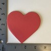 SHAPES ETC. Heart Mini Notepad, 3" x 3", 35 Sheets