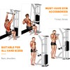 Berufexp Straight Bar, Pull Down Bar 360 Rotating, Lat Pulldown
