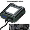 Portable Cap Clip Headlamp Outdoor Camping Fishing Headlight Waterproof Hat