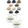 Zaction EdgeCity Foldable Machine Washable Hat, Straw Hat, Large Size,