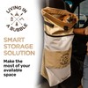 Living in a Bubble Wet Dry Laundry Bag – Portable