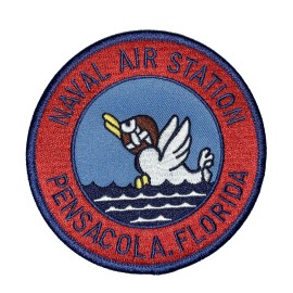 N/A NAS Pensacola Patch – With Hook and Loop