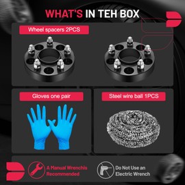 BDFHYK 5x120mm Wheel Spacers 1.25 inch 5x4.7 Hubcentric Wheel Spacer Compatible with Discovery Sport LR3 LR4 Range Rover Sport, Forged 5 Lug Wheel Adapters M14x1.5 & 72.56mm Hub Bore, Set of 2