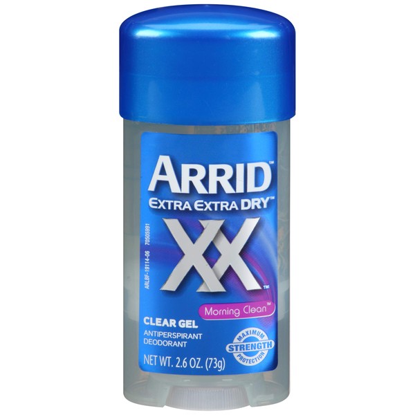 Arrid Xd Clr Gel Morning Size 2.6z Arrid Extra Dry Morning Clean Clear Gel 2.6oz Pack of 5