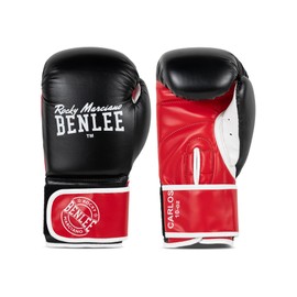 BENLEE Rocky Marciano Carlos Boxhandschuhe, Black/Red/White, 6 oz