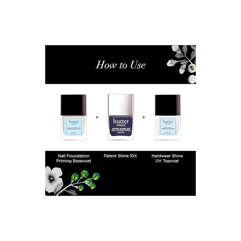 Patent Shine 10X Nail Lacquer - Brolly by Butter London