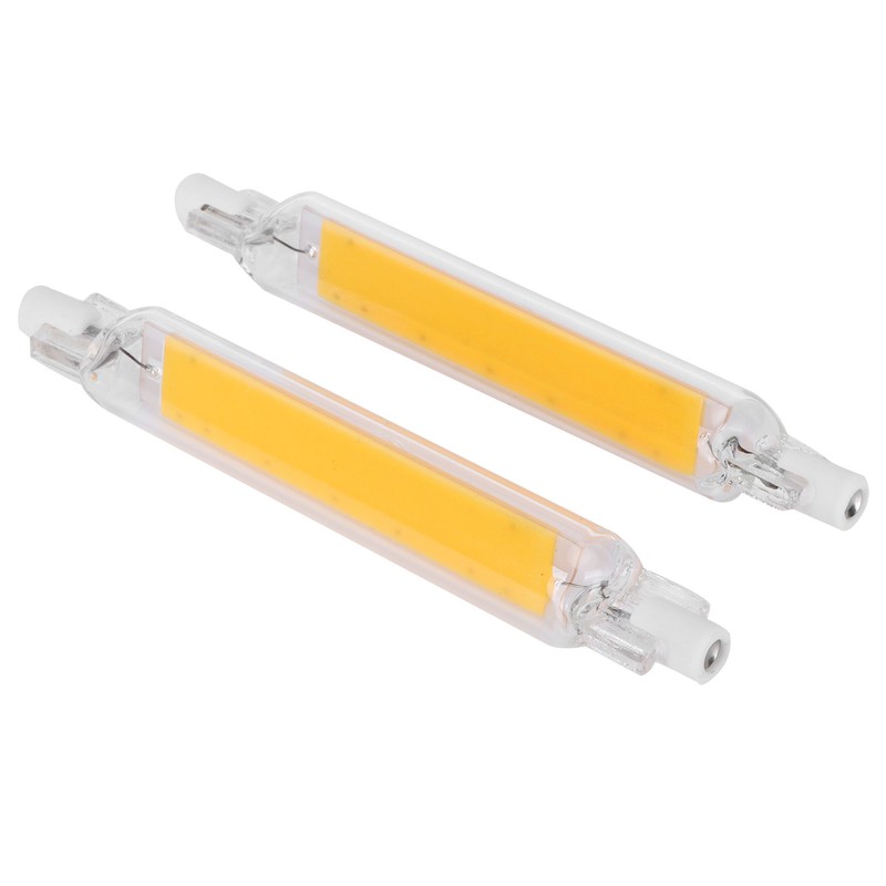 2Pcs R7S Light Bulb COB 15W Double Ended Light Source