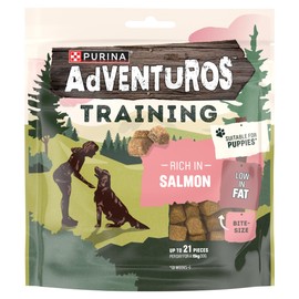 PURINA AdVENTuROS Training Treats Rich in Salmon 6x115g (pack of 6)