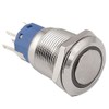 E Support Momentary 16mm 12V 3A Blue LED Light Angel