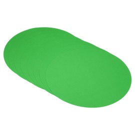 PATIKIL 11.4-inch Round Cardboard Paper, 20 Pcs 200GSM Blank Disc Circles Slices Cutouts Paper for Party Decorations DIY Craft Arts Drawing Painting Writing, Dark Green