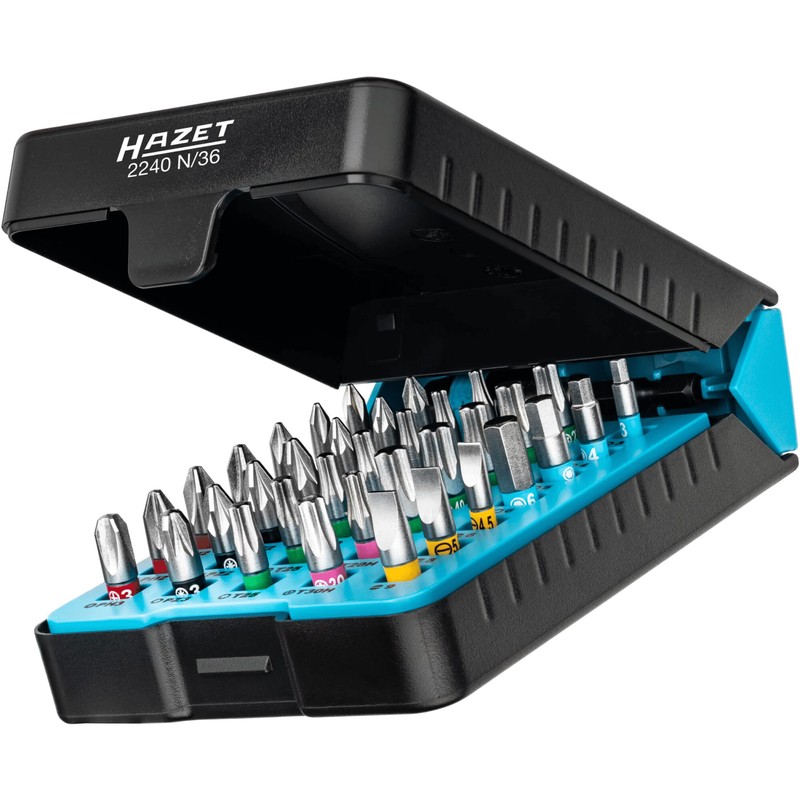HAZET 2240N/36 "BitE"-Box Screwdriver Bit Set - Multi-Colour