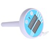 Floating Water Thermometer Electronic Solar Charging LCD Display Swimming Pool