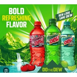 Mountain Dew 🤩Two Dew🤩 2x 20oz Bottles Of Dew Choose Your Combo