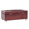 Cottage Garden in Memory Always with Us Rosewood Finish Embossed