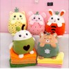 YUDONG Kids Stuffed Animal Travel Blanket and Pillow Set, Adorable