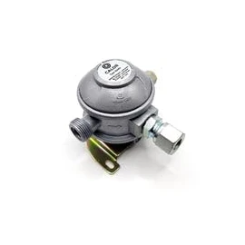 DN Autogas Parts Fixed Caravan & Motorhome Bulkhead Gas Regulator 90° - 8mm Outlet