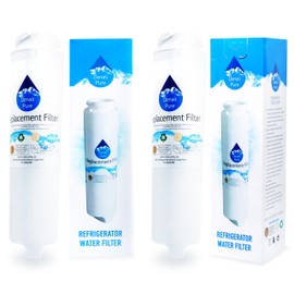 2-Pack Replacement for General Electric PDS22SISBRSS Refrigerator Water Filter - Compatible with General Electric GSWF Fridge Water Filter Cartridge
