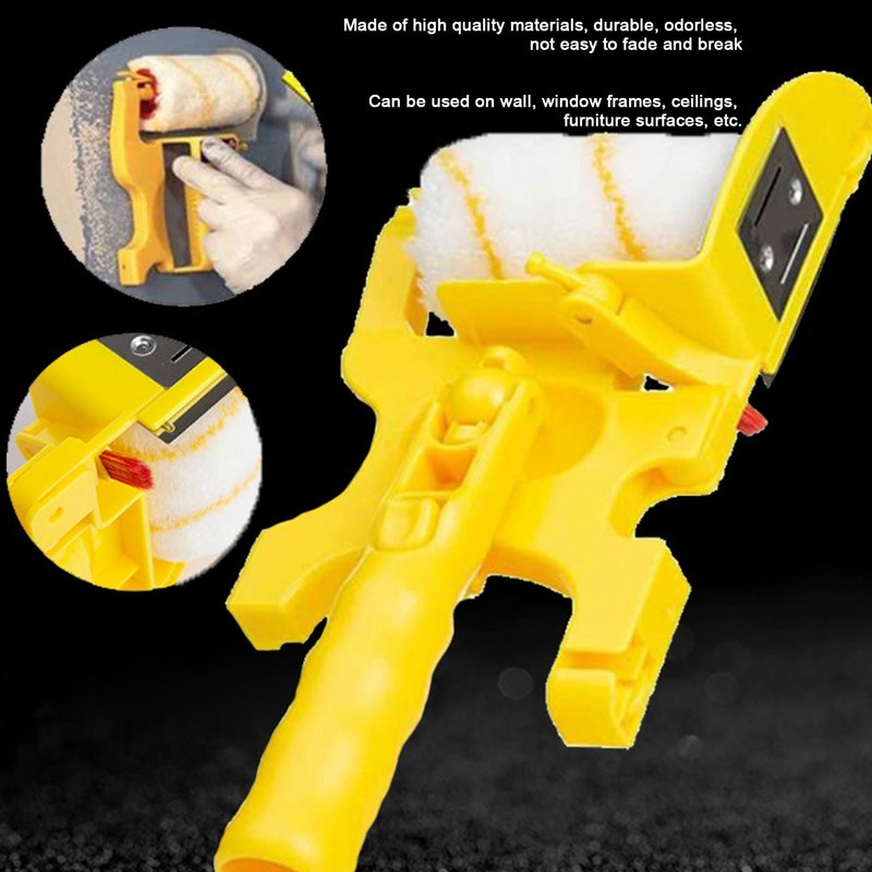 Paint Brush Multifunctional Convenient Handhold Paint Roller Kit with Roller