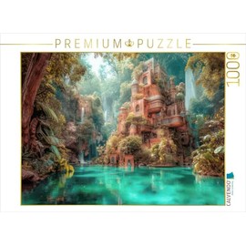 CALVENDO Puzzle Fairytale Castles | Size