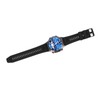 Black Outdoor Smartwatch with Speaker Waterproof Dustproof LCD Bluetooth Intelligent