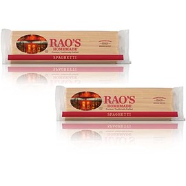 Rao's Homemade Premium, Traditionally Crafted Spaghetti 16oz 454g (Two Bags)