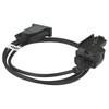 vhbw RS-232 Programming Cable Compatible with Motorola HT1100, JT1000, MT2000,