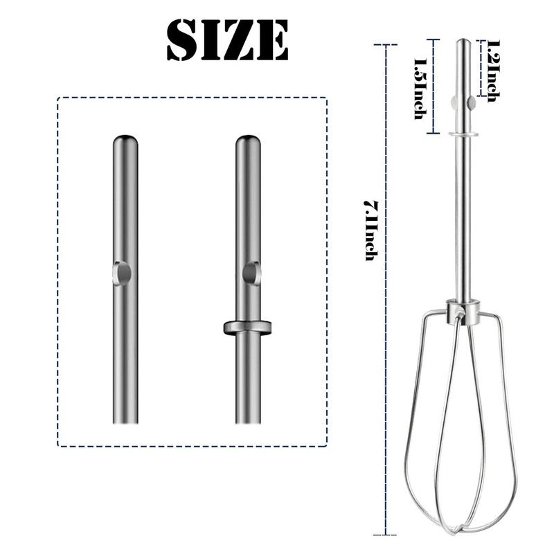 Hand Mixer Beaters W10490648 Hand Mixer Turbo Beaters replacement parts
