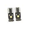 SecosAutoparts CLEAR SIDE MARKER LAMP TURN SIGNAL LIGHT W/LED BULBS