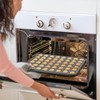 Biubumtu 2-Piece 48 Cup Steel Mini Muffin Pan – Non-Stick