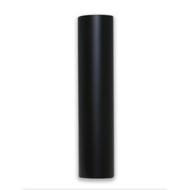 Craftables - Rollo de vinilo para planchar en color negro de 6 pies | Vinilo de transferencia de calor 3D expandible para telas