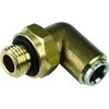Brass Elbow Studs Metric Push-in Air Brake M22X1.5, 12MM Pack