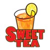 Custom Food Truck Decals Sweet Tea Food and Beverage Concession