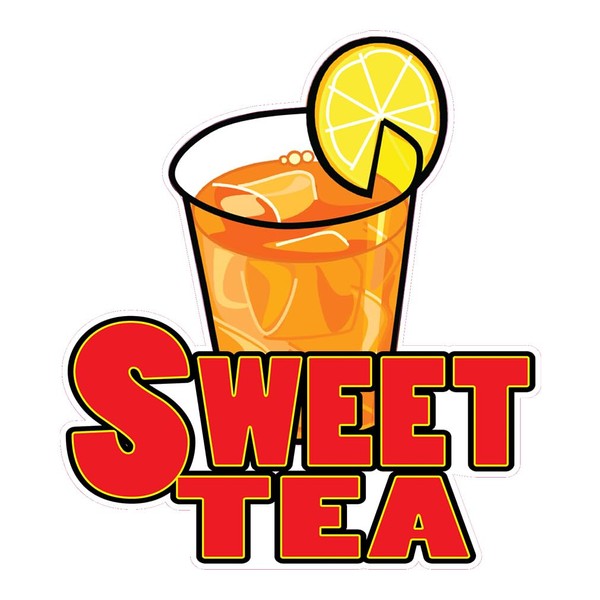 Custom Food Truck Decals Sweet Tea Food and Beverage Concession