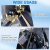 HVAC Vacuum Hose Evacuation Kit, 1/2'' ID Vacuum Refrigerant Charging
