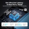 UGREEN Bluetooth 5.3 Transmitter Receiver with aptX, 32H Long Playtime,