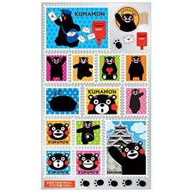 Kumamon Glitter Stickers (Stamps)