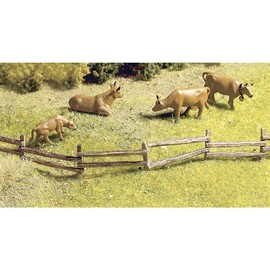 NOCH 13030 H0 fence, hand-painted