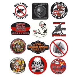 Dirty Dozen Hard Hat Sticker Mix 5