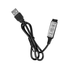 Namvo USB RGB Controller DC5V Led Dimmer With 3 Keys 4 Pin Female Connector 19 Dynamic Modes