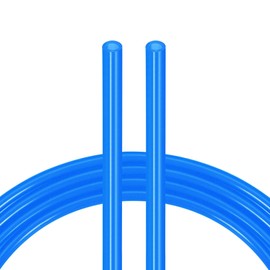 sourcing map Pneumatic Tubing, Air Compressor Tube Hose PU Air Line Hose 2.5mm ID x 4mm OD x 8m/26.2Ft Blue