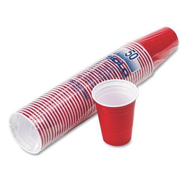 Red Solo Cups 16oz. (Pack of 50)