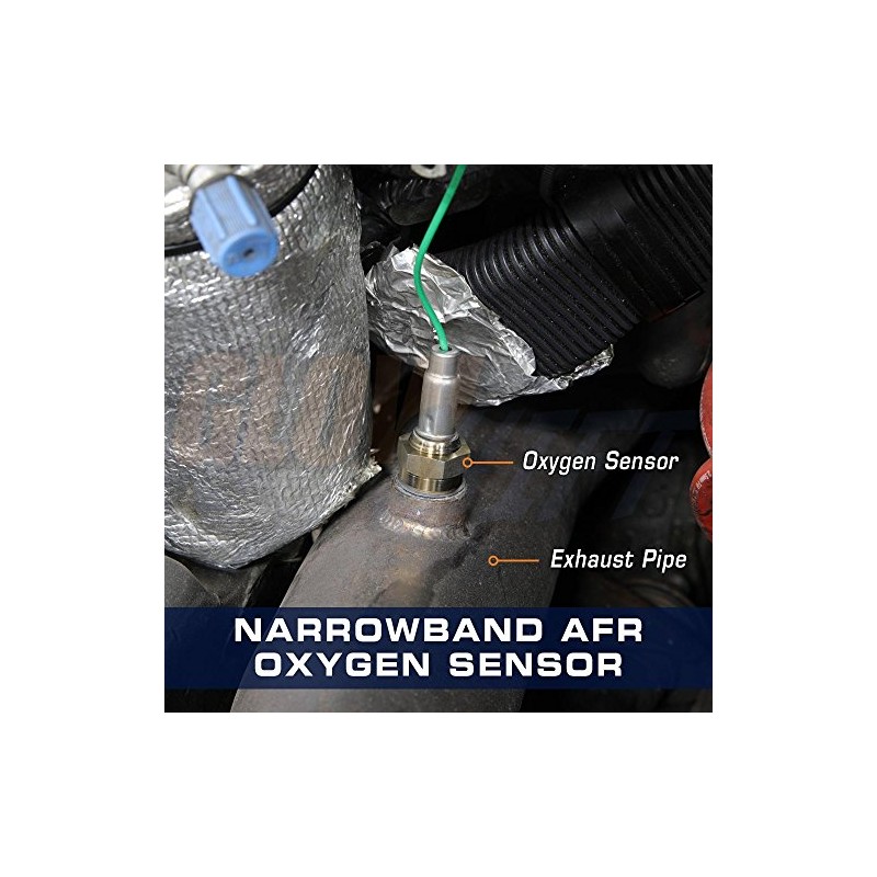 GlowShift Narrowband Oxygen O2 Sensor for Air/Fuel Ratio Gauge