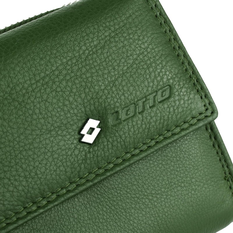 Lotto Elegant and Spacious Ladies Genuine Leather Wallet with Gift