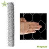 TecTech 48"x150' Galvanized Poultry Net Metal Mesh Fencing Chicken Wire