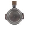 Bottomless Portafilter for Iberital 58 mm Espresso Machines - Walnut