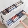 Abnaok 6 Pcs Clothes Storage Organiser for Wardrobe, Foldable Drawer