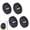 Titgoes Pack-4 Car Door Latch Lock Cover, Silent Shock Absorption