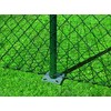 Pfostentrger, fr verkrzte Fence Post Hot-Dip Galvanised 100 x 100